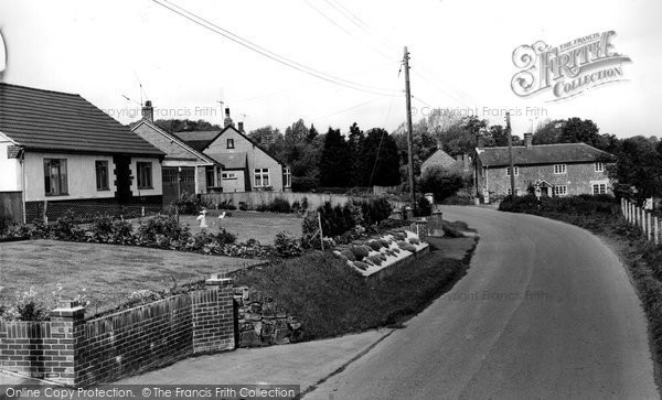 Photo of Fovant, The Village c.1955