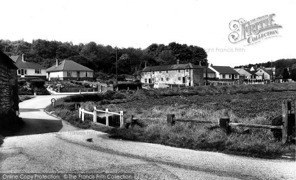 Photo of Fovant, The Village c.1955