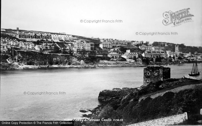 Photo of Fowey, And Polruan Castle 1898