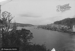 And Polruan From Bodinnick 1892, Fowey