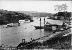 Bodenick And Landing Pier 1893, Fowey