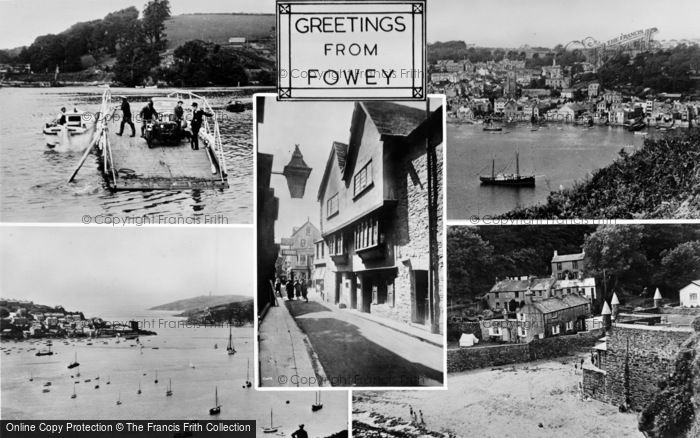 Photo of Fowey, Composite c.1930