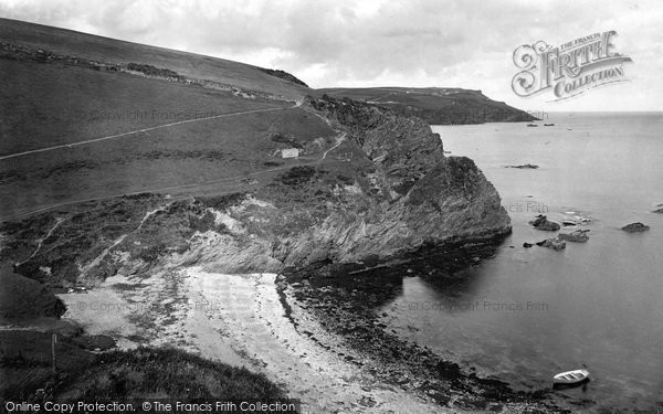 Photo of Fowey, Coombe Beach And Golf Links 1920