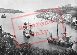 Entrance To Harbour 1893, Fowey