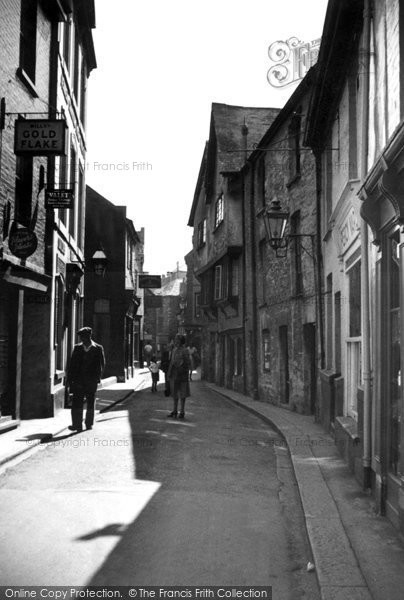 Photo of Fowey, Fore Street c.1950