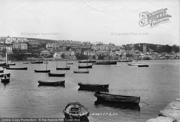 Photo of Fowey, From Polruan 1898