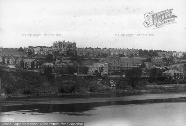 Photo of Fowey, From Polruan 1913