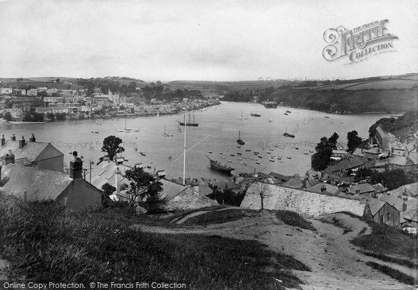 Photo of Fowey, From Polruan 1920
