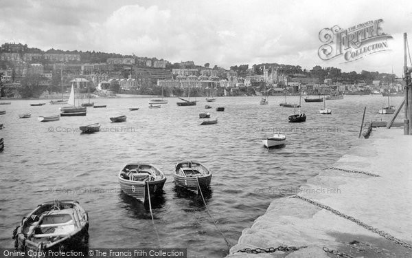 Photo of Fowey, From Polruan 1920