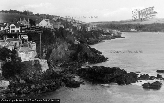 Photo of Fowey, From The Castle c.1930