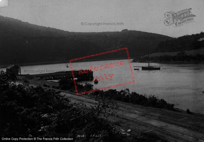 Photo of Fowey, Golant Woods And River 1893