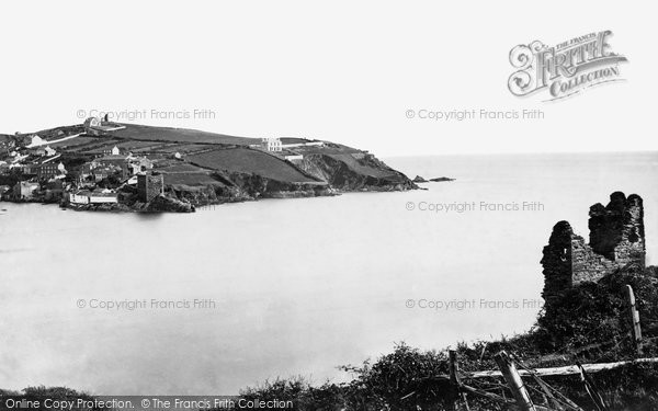 Photo of Fowey, Harbour Entrance c.1876