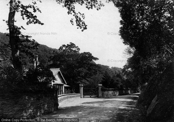 Photo of Fowey, Lostwithiel Road 1893