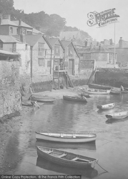 Photo of Fowey, Old Quay, Paul's Motor Works 1920