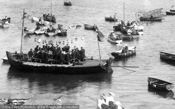 Photo of Fowey, On Regatta Day 1901