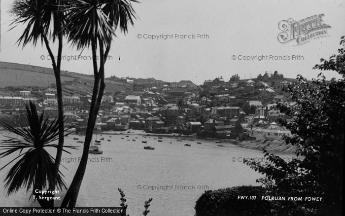 Photo of Fowey, Polruan c.1955