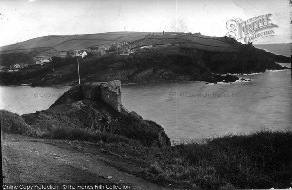 Photo of Fowey, Polruan From The Castle c.1930