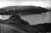 Polruan From The Castle c.1930, Fowey