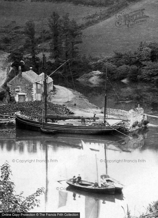 Photo of Fowey, Pont Quay 1893