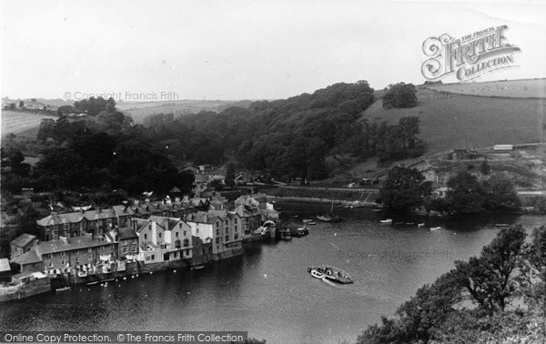 Photo of Fowey, Railway Station And Bodinnick Ferry c.1950