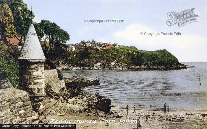 Photo of Fowey, Ready Money Cove c.1955
