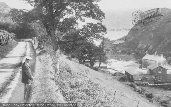 Photo of Fowey, Ready Money Cove From St Catherine's Parade 1908