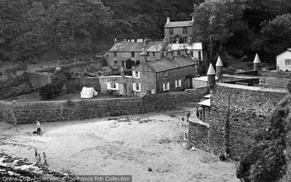 Photo of Fowey, Readymoney Cove c.1955