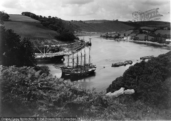 Photo of Fowey, River Fowey At Mixtow 1920