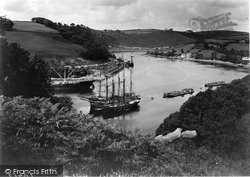 River Fowey At Mixtow 1920, Fowey
