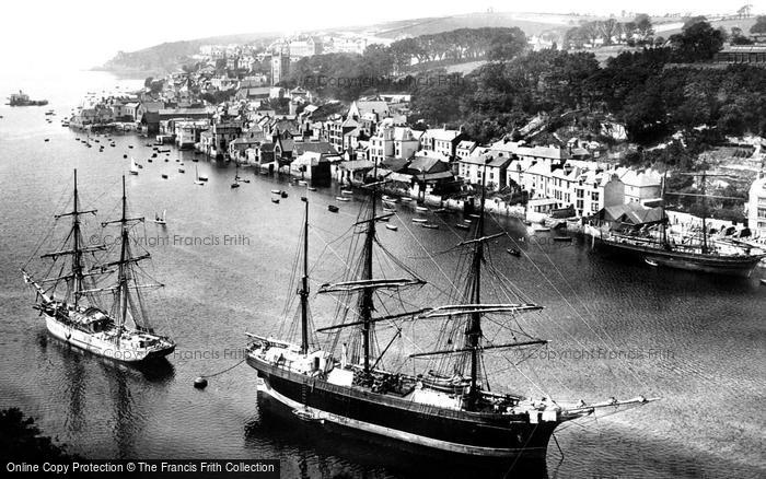 Photo of Fowey, Shipping 1898