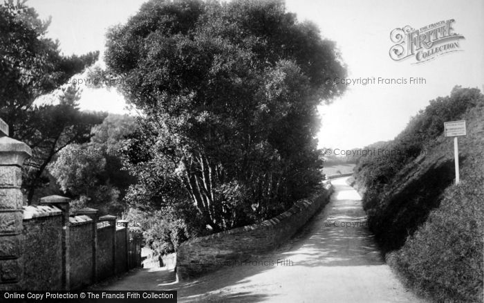 Photo of Fowey, St Catherine's Parade And Ready Money Cove 1908