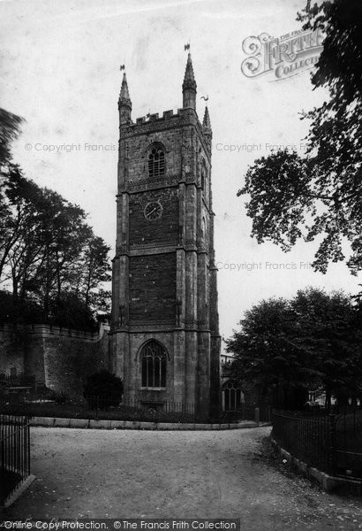 Photo of Fowey, St Fimbarrus Church 1888