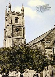 St Fimbarrus Church c.1960, Fowey