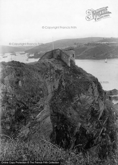 Photo of Fowey, The Castle 1913