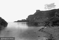 The Castle From Ready Money Cove 1913, Fowey