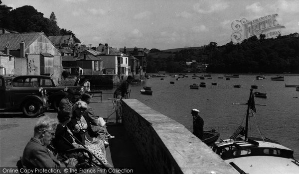 Photo of Fowey, The Harbour c.1955