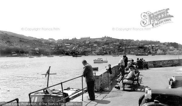 Photo of Fowey, The Harbour c.1955