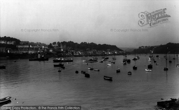 Photo of Fowey, The Harbour c.1955