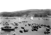 The Harbour On Regatta Day 1901, Fowey