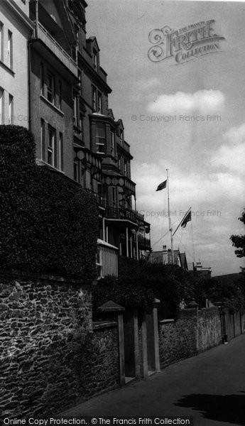 Photo of Fowey, The Hotel c.1955