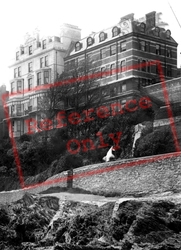 The Hotel From The Rocks 1892, Fowey