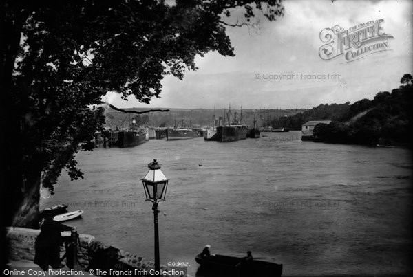 Photo of Fowey, The Jetties And The River 1908