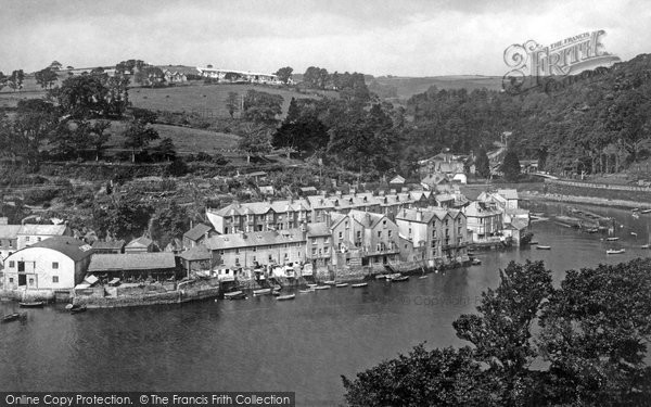 Photo of Fowey, The Railway Approach From Liskeard 1920