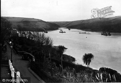The River From The Esplanade c.1930, Fowey