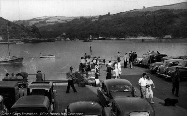 Photo of Fowey, The Town Quay c.1955