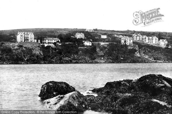 Photo of Fowey, View From Polruan Rocks 1893