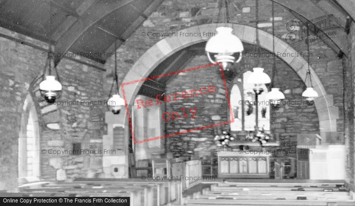 Photo of Fowlis Wester, The Kirk, Interior c.1950