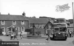 The Square c.1950, Fowlis Wester