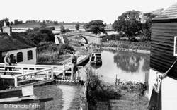 The Grand Union Canal c.1960, Foxton