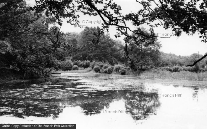 Photo of Framfield, The Highland Lake c.1955